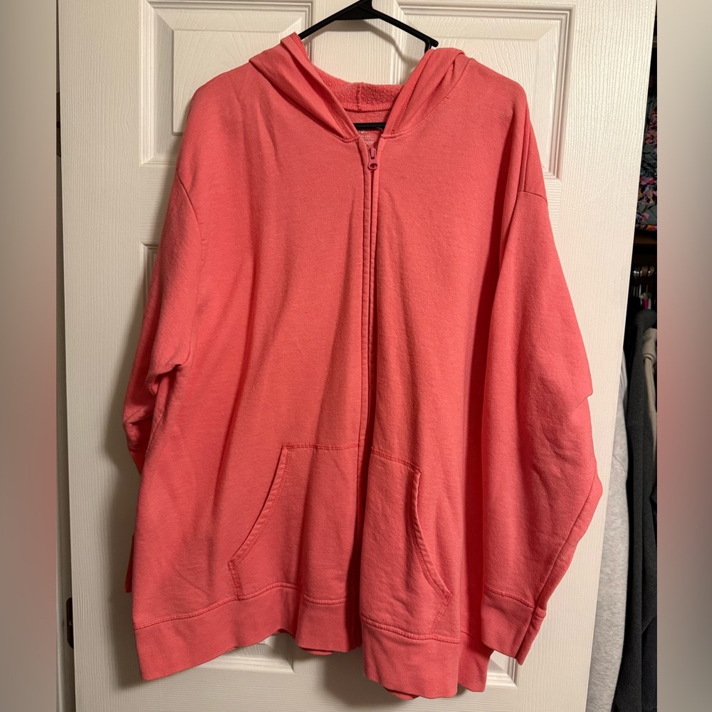 Just My Size Coral Women's Sweater